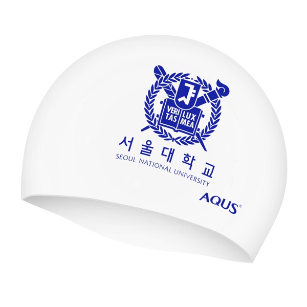 아쿠스(AQUS) 단체 팀 실리콘 수모 맞춤 주문제작 서울대학교 수영부