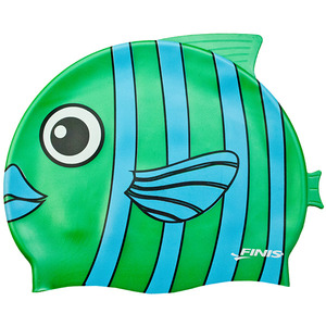 피니스(FINIS) 피니스 실리콘 수모 물고기 Emerald Fish GRN