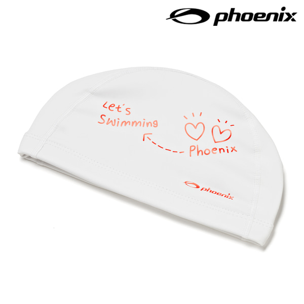 피닉스(Phoenix) 피닉스 아동 코팅 수모 드로잉 WHT